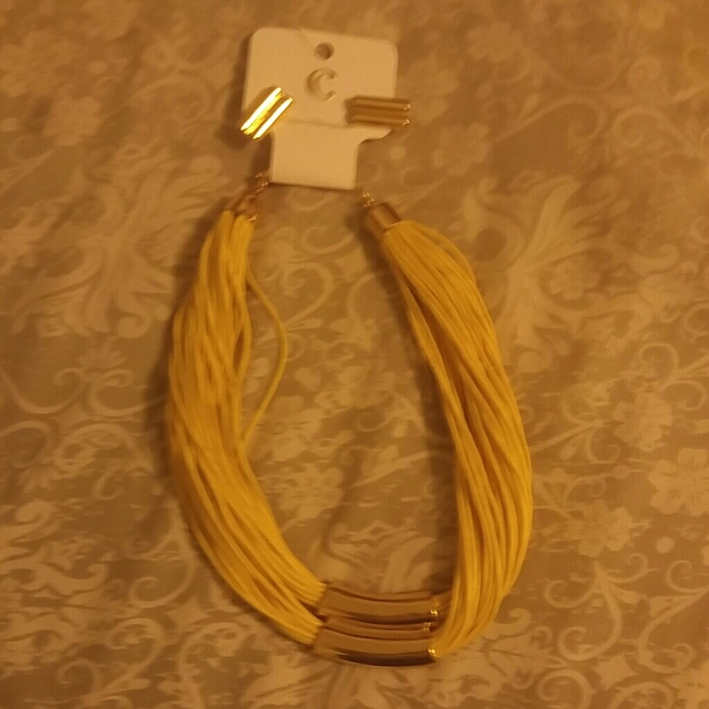 Yellow necklace